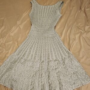 Alaia Dress in Light Gray
